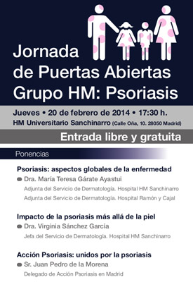 Jornada pacientes psoriasis Sanchinarro